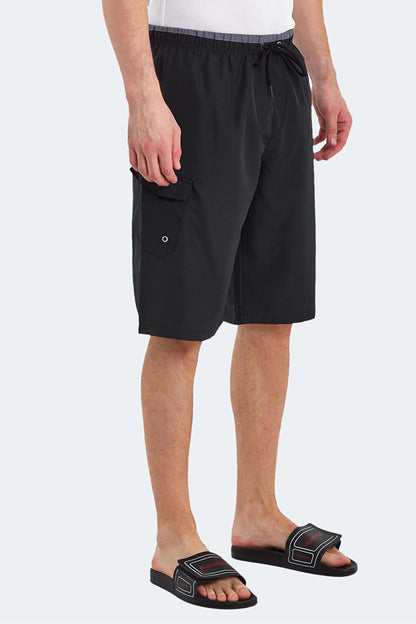 RUNIST Men's Capri Black