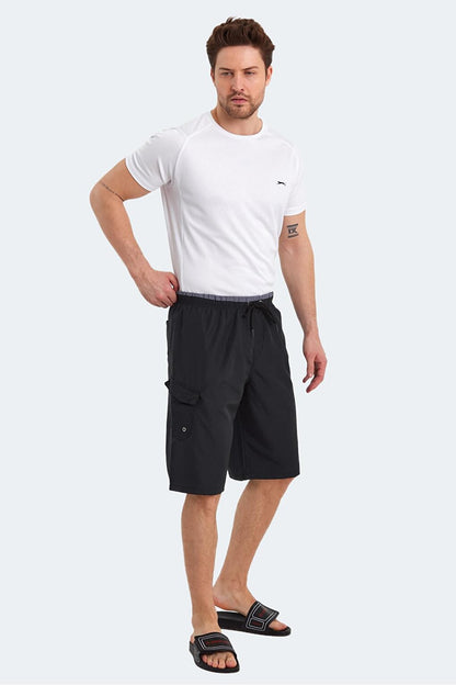 RUNIST Men's Capri Black