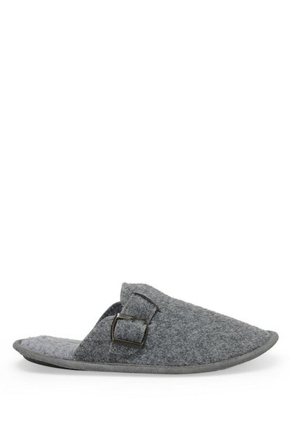 MAY 2PR Gray Men's House Slippers