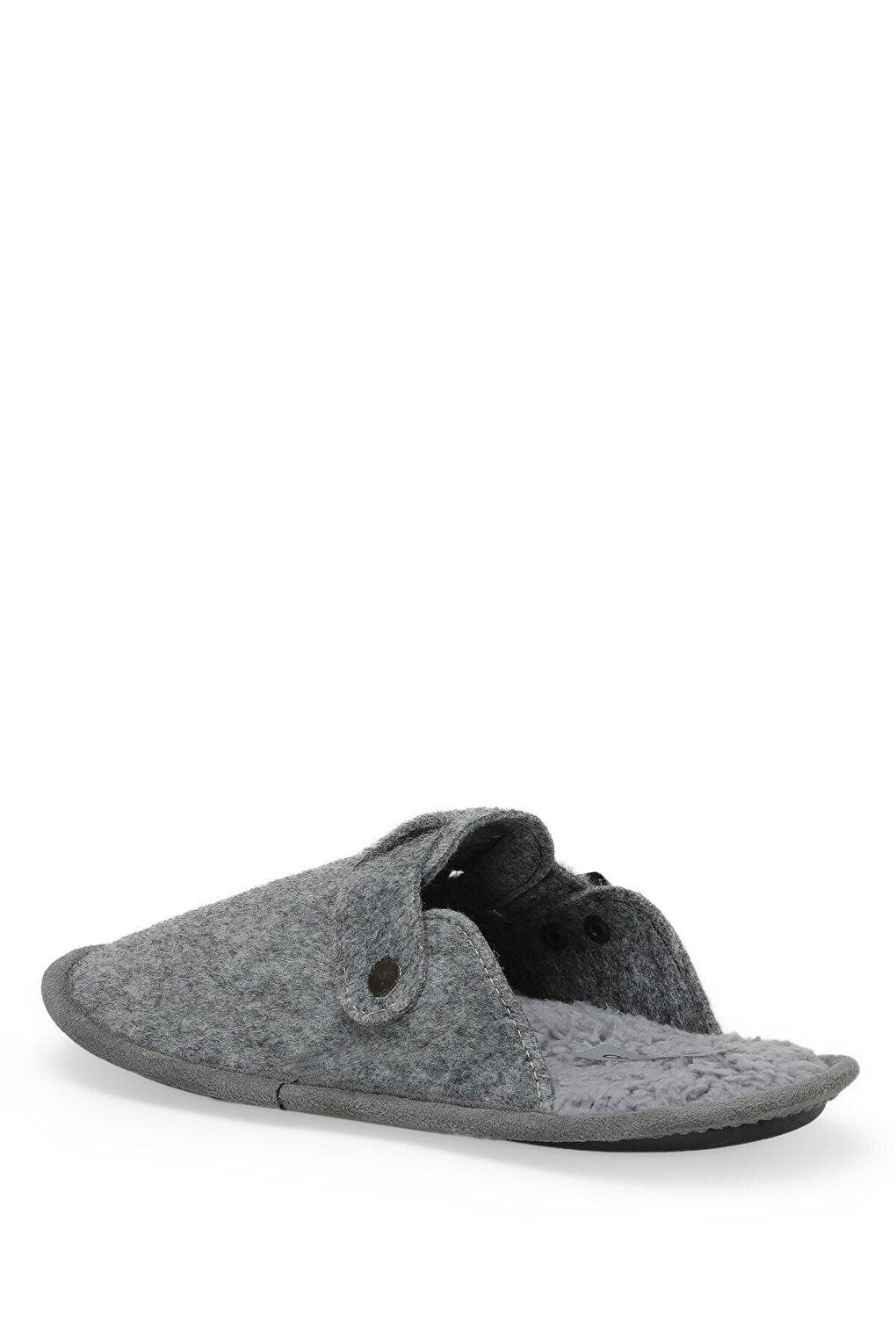 MAY 2PR Gray Men's House Slippers