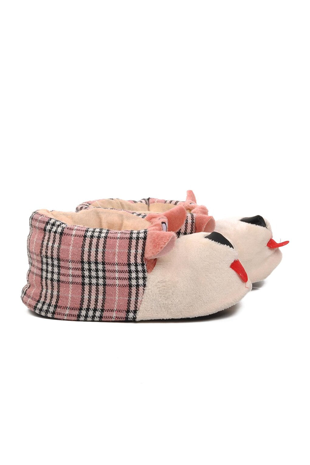 Dog Pink-Beige Women's Slippers