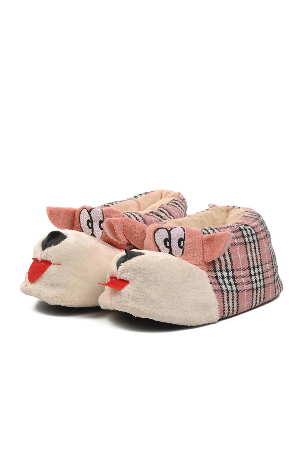 Dog Pink-Beige Women's Slippers