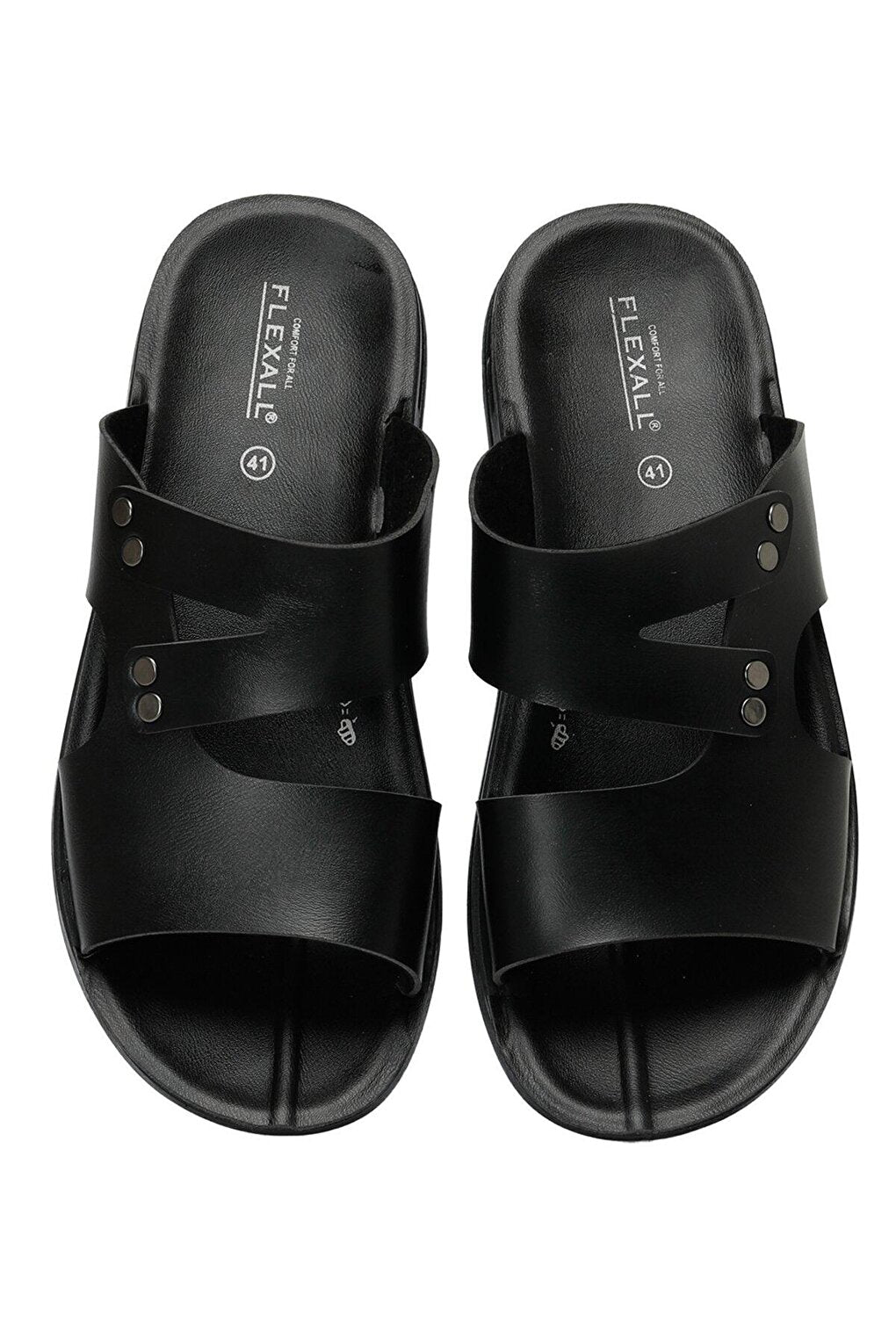 2800-2 3FX Black Men's Slippers