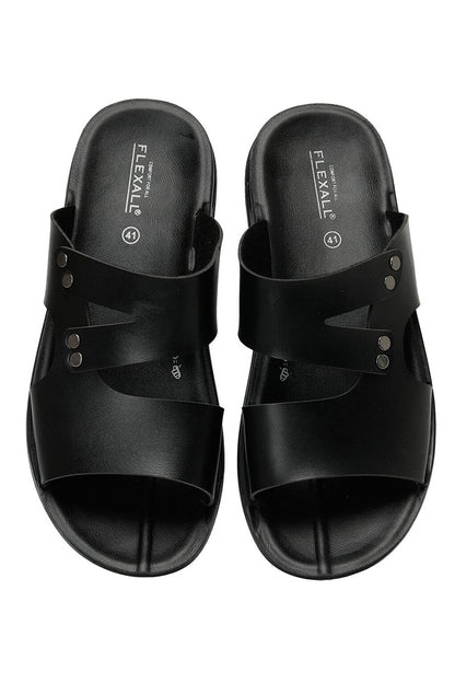 2800-2 3FX Black Men's Slippers