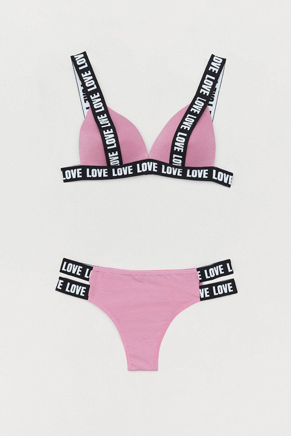 Love Written Bra Set