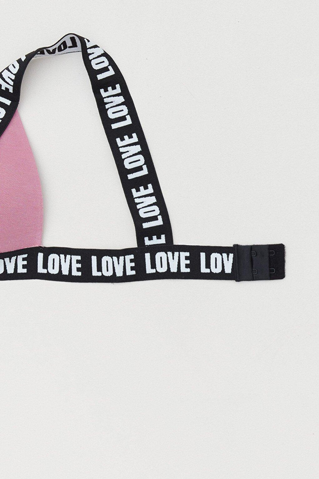 Love Written Bra Set