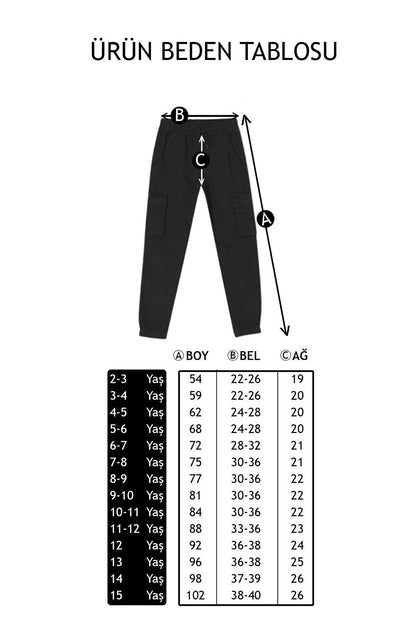 Boy Jogger Pants 2-15 Years