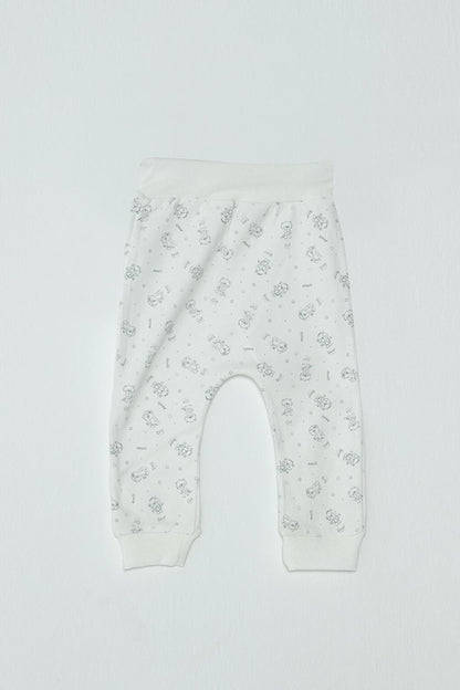 Animal Patterned Baby Boy Sweatpants