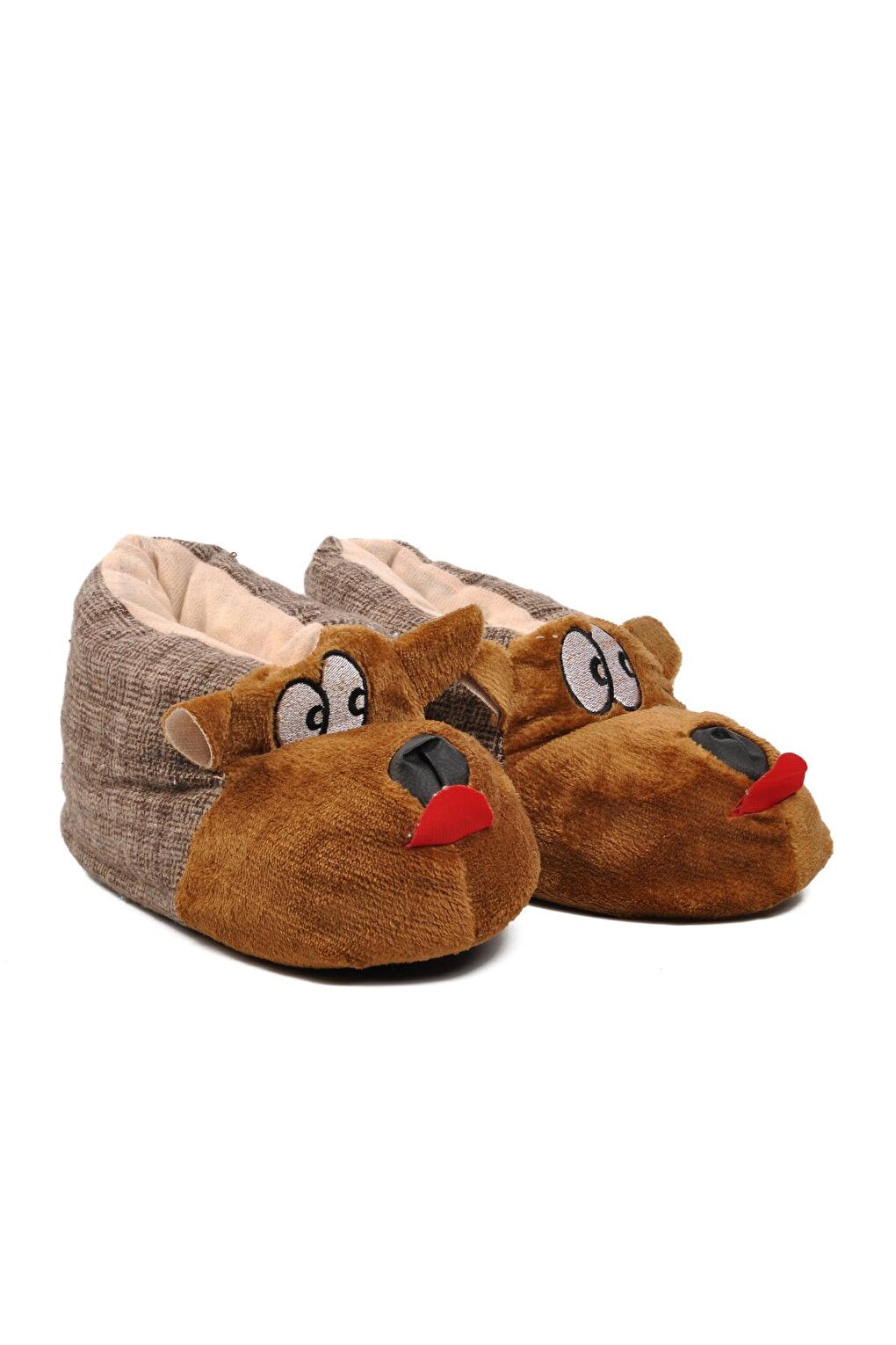 Dog Brown Women's Slippers