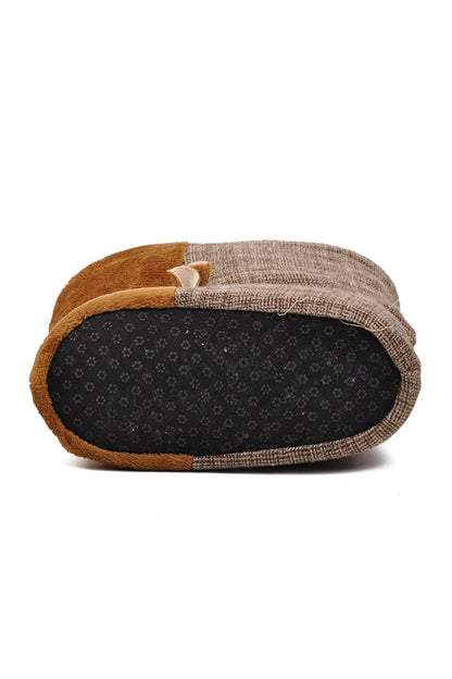 Dog Brown Women's Slippers