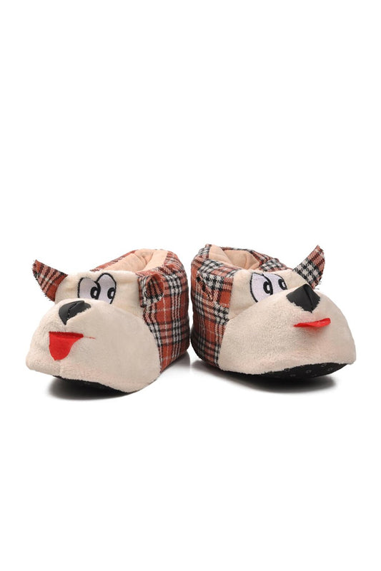 Dog Brick-Beige Women's Slippers