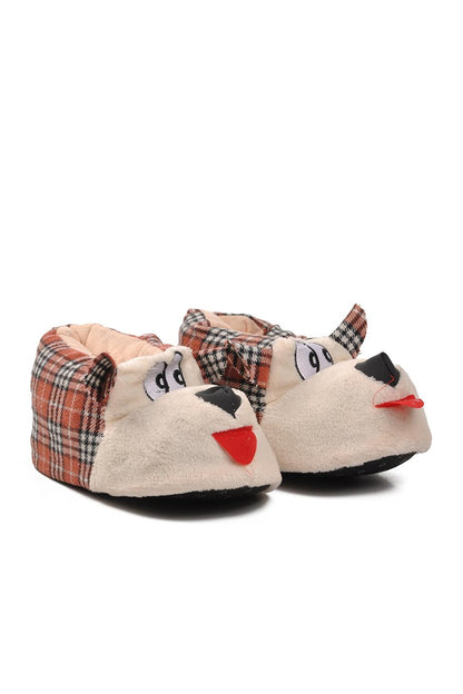 Dog Brick-Beige Women's Slippers