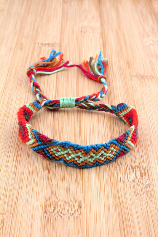 Colorful Handmade Macrame Bracelet/Anklet