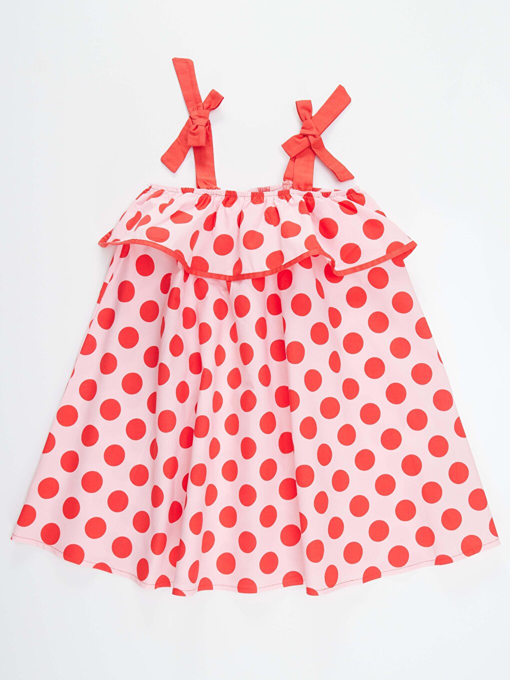 Polka Dot Frilly Girl's Dress