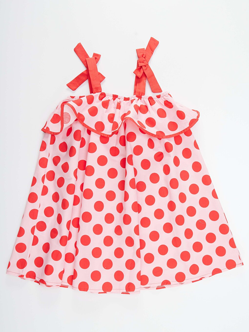 Polka Dot Frilly Girl's Dress