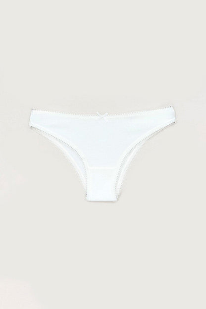 Ribbon Detailed Brazilian Panties