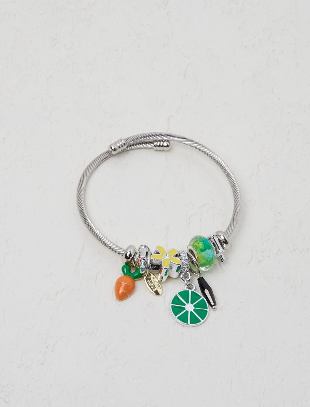 Green Multi-Figure Charm Bracelets