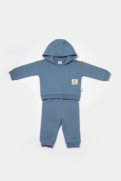 Hooded Sweatshirt &amp; Trouser Set