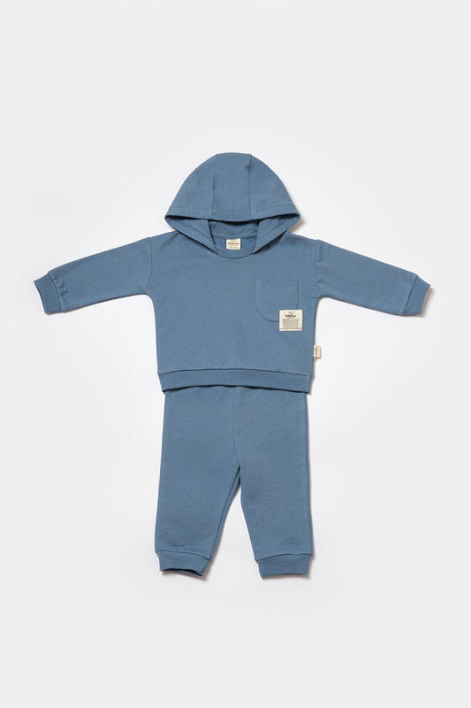 Hooded Sweatshirt &amp; Trouser Set