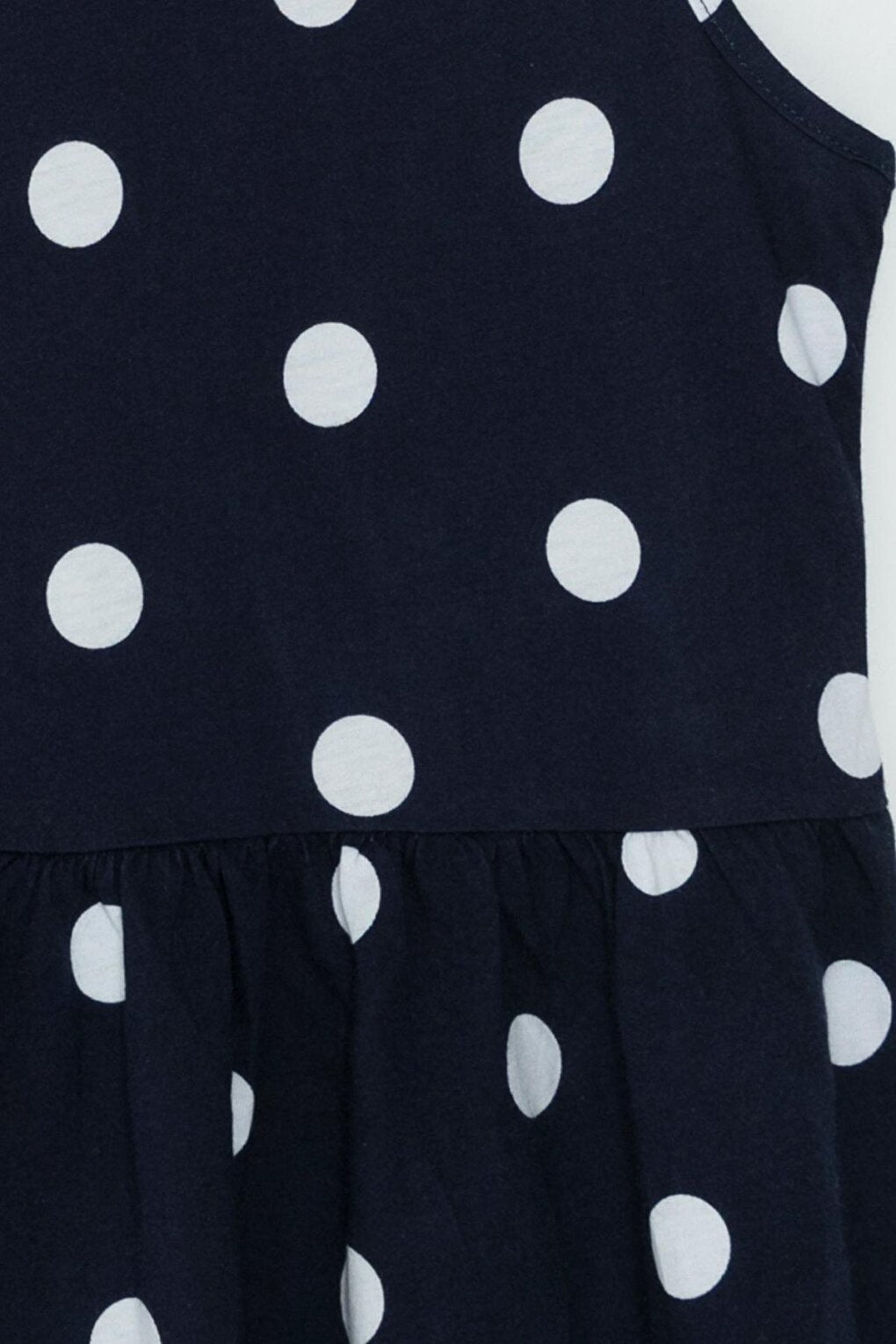 Polka Dot Strappy Girl's Dress