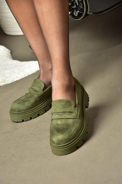 R9960920 Khaki Casual Women's Shoes