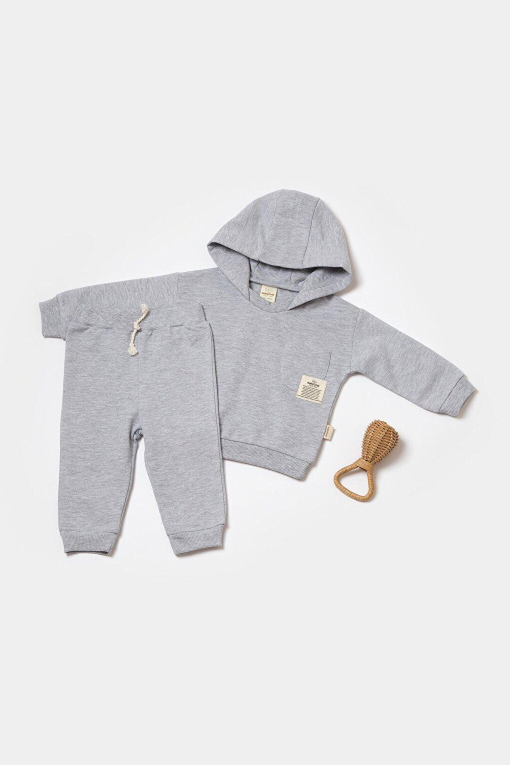 Hooded Sweatshirt &amp; Pants Set