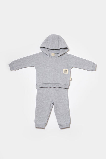 Hooded Sweatshirt &amp; Pants Set