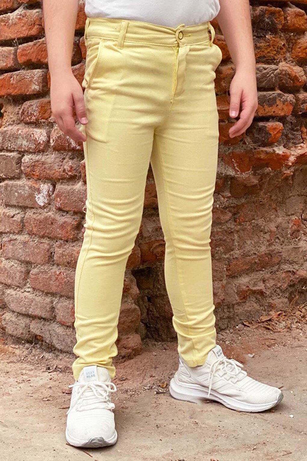 Boy's Skinny Leg Trousers