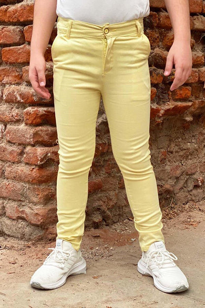 Boy's Skinny Leg Trousers