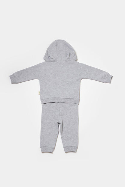 Hooded Sweatshirt &amp; Pants Set