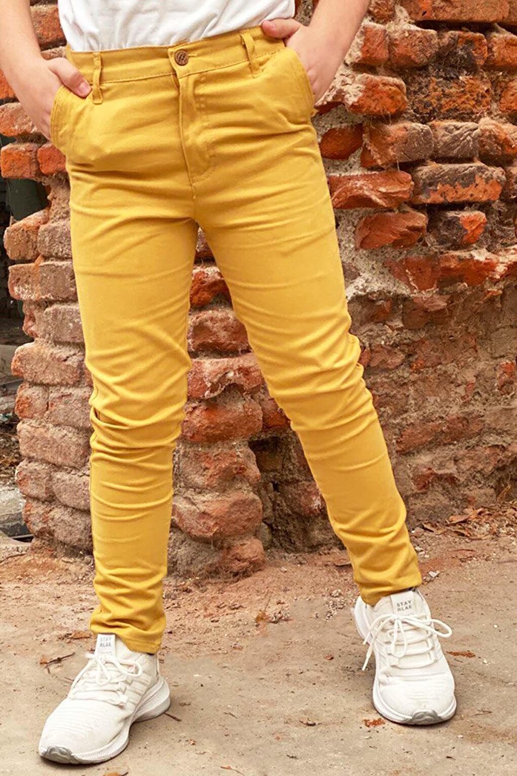 Boy's Skinny Leg Trousers