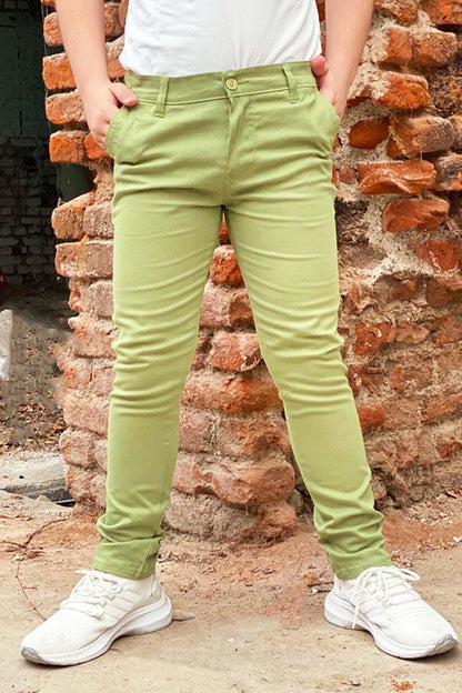 Boy's Skinny Leg Trousers