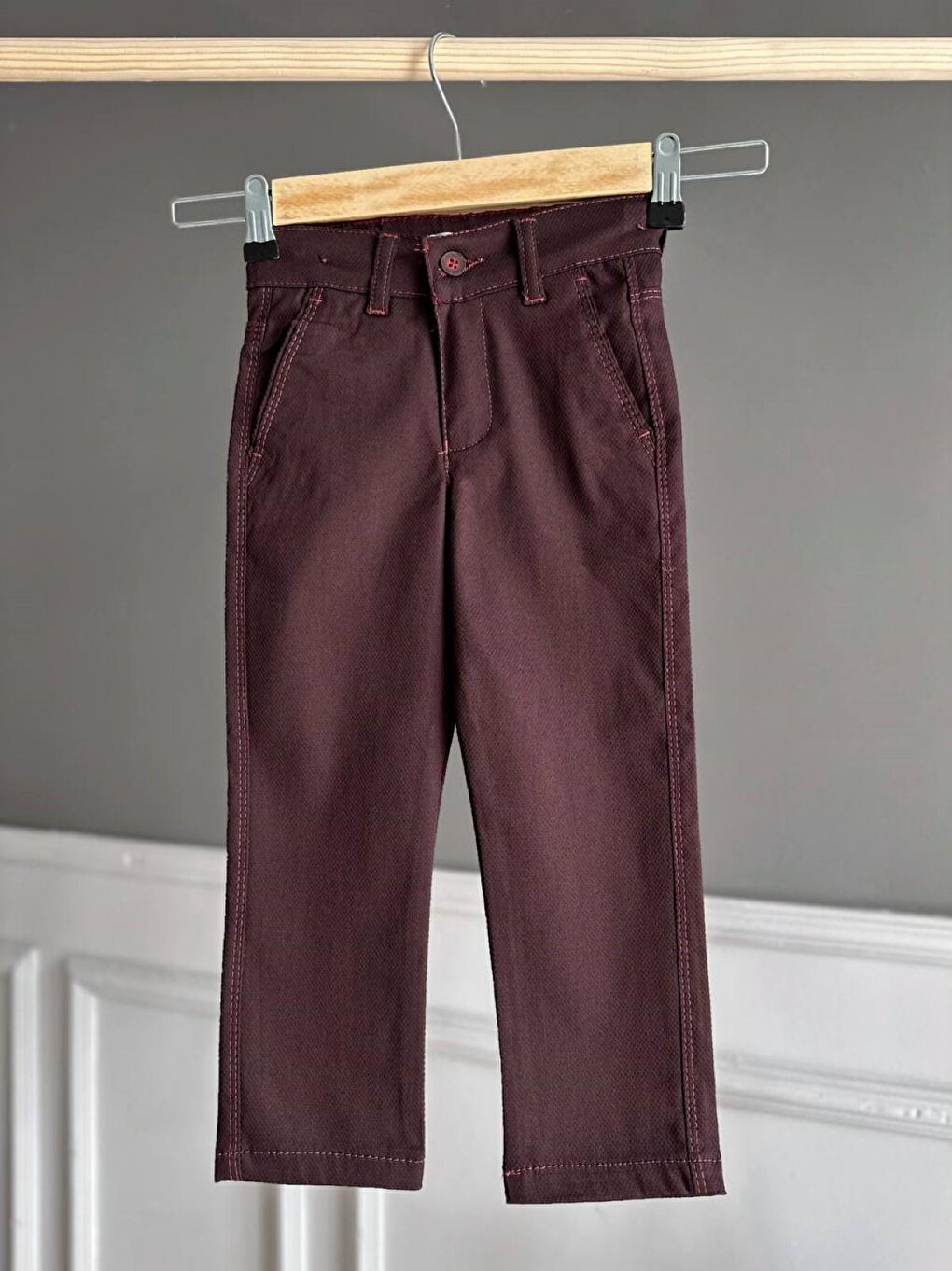 Oxford Fabric Boys' Trousers