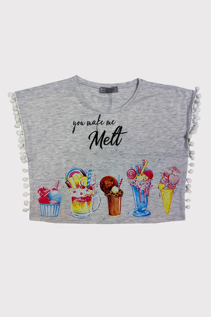 Girl's Ice Cream Blouse