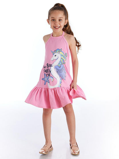 Seacorn Pink Girls Dress