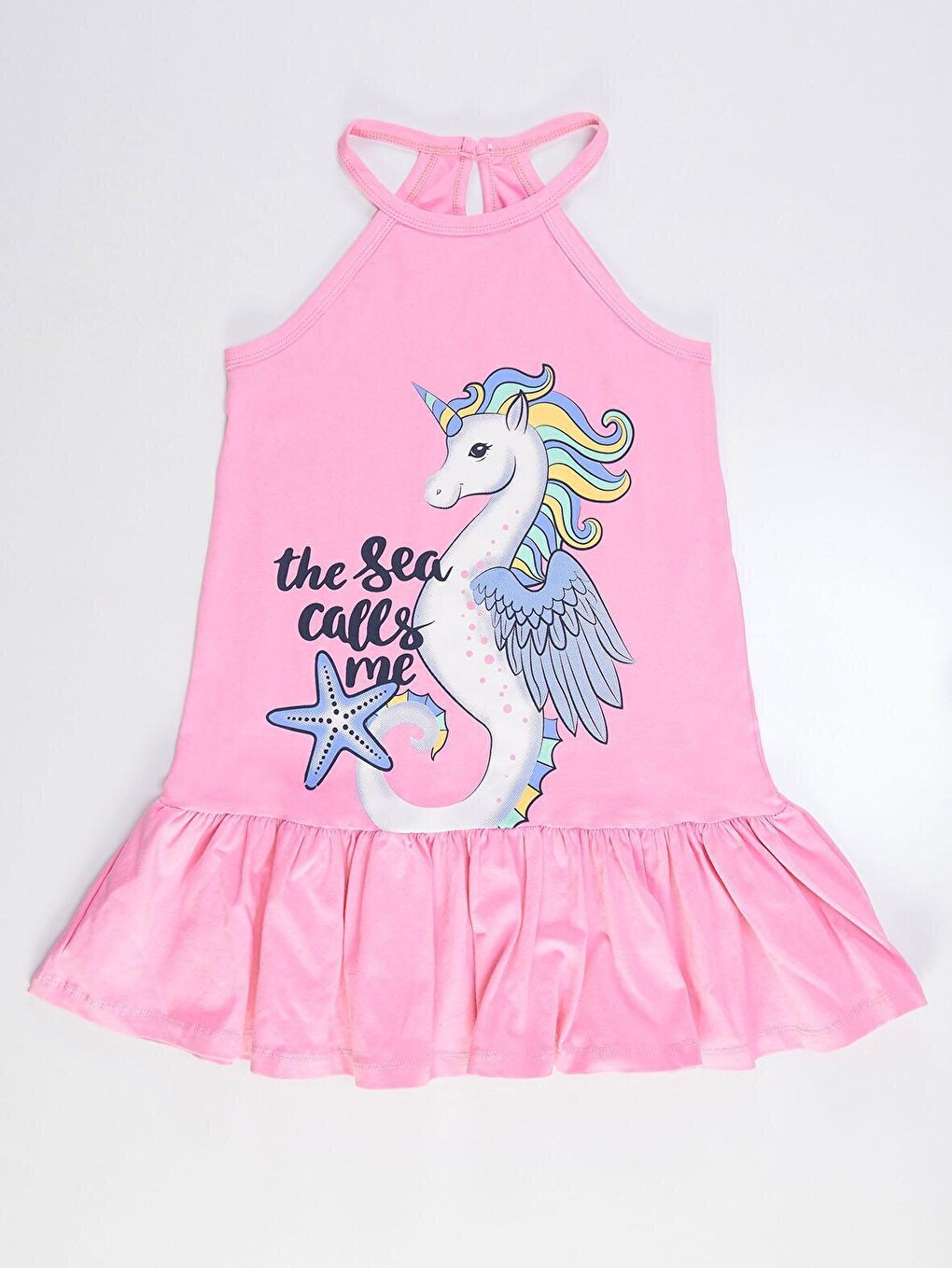 Seacorn Pink Girls Dress