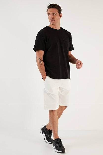 Cotton Relaxed Fit Pocket Short 5908023