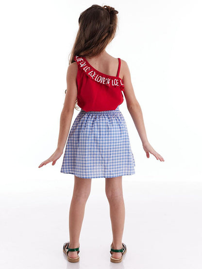 Gelincik Girl Tshirt Skirt Set