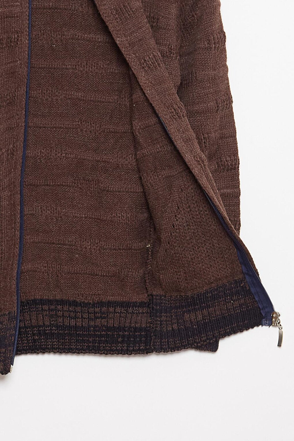 Fur Detailed Knitwear Boys Cardigan