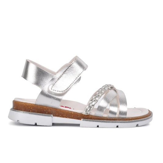 001 Silver Children's Sandals