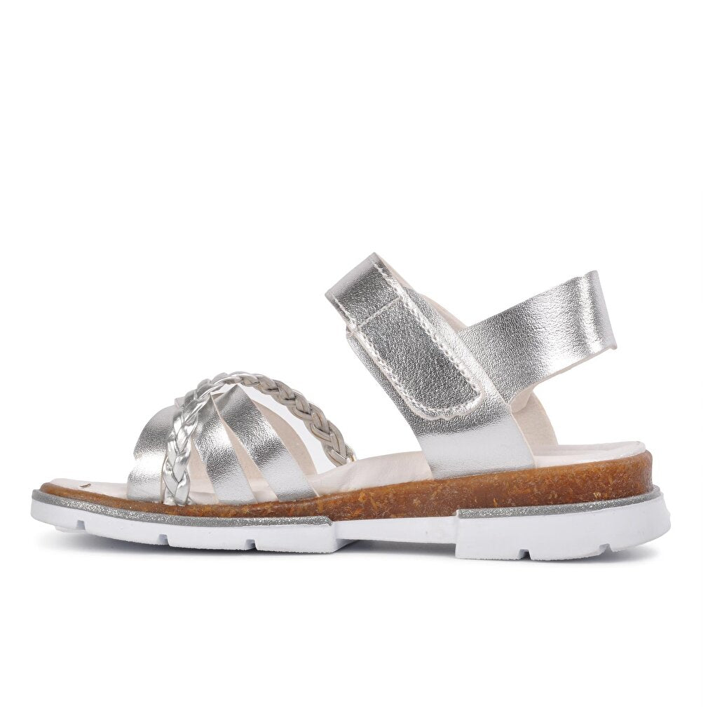 001 Silver Children's Sandals