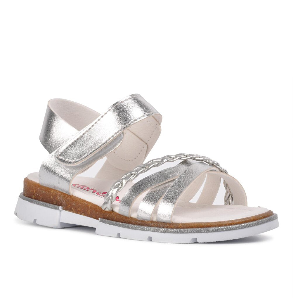 001 Silver Children's Sandals