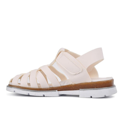 003 White Kids Sandals