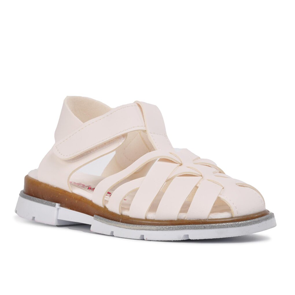 003 White Kids Sandals