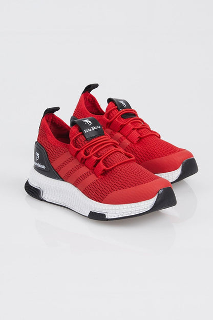 Kids Unisex Red Sports Shoes Tbqnt