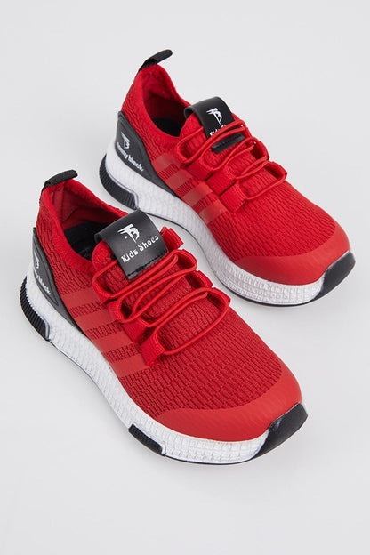 Kids Unisex Red Sports Shoes Tbqnt