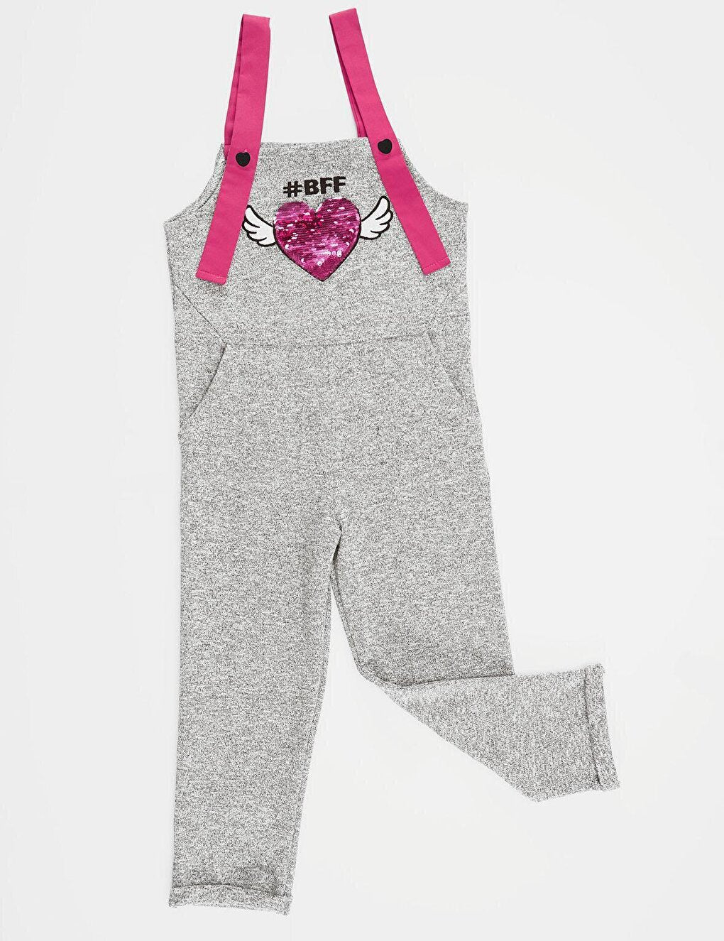 BFF Gray Girl Jumpsuit