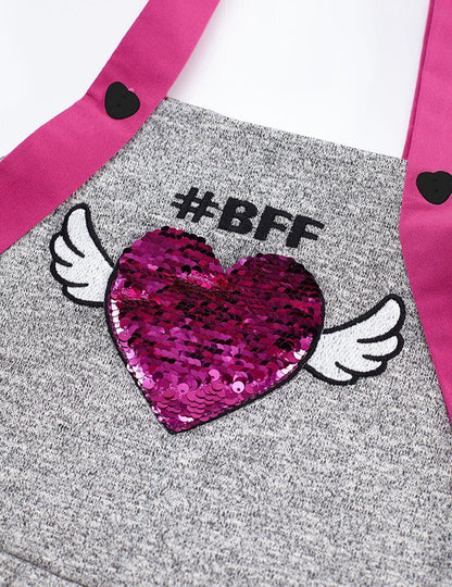 BFF Gray Girl Jumpsuit