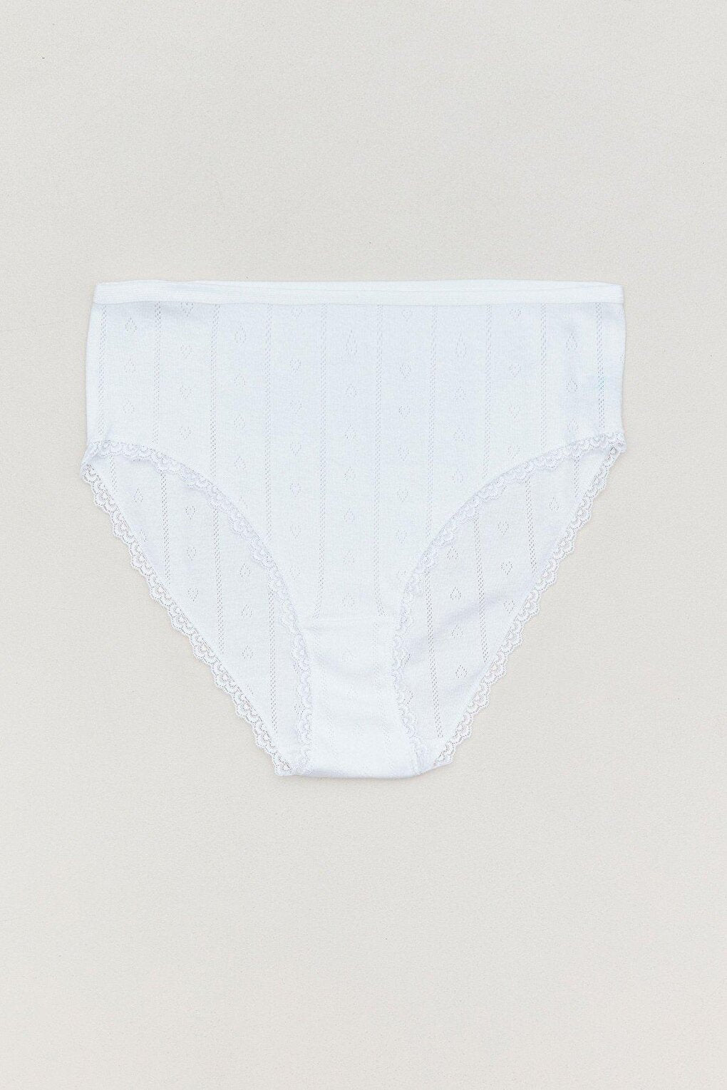 Jacquard High Waist Panties