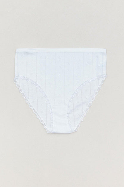 Jacquard High Waist Panties